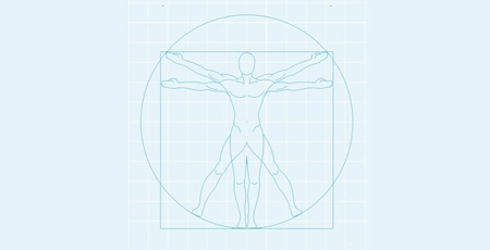 A sketch illustration of a man